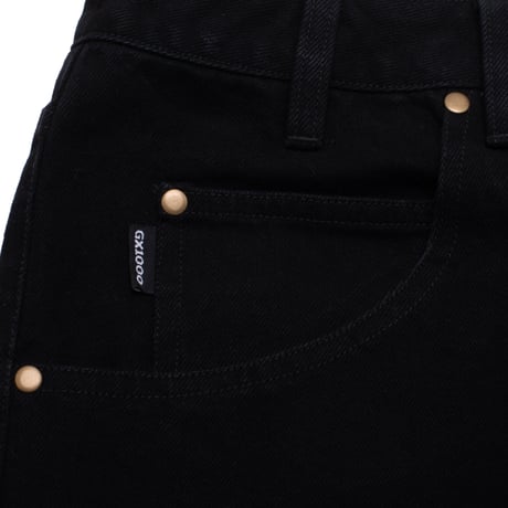 GX1000 BAGGY PANTS BLACK