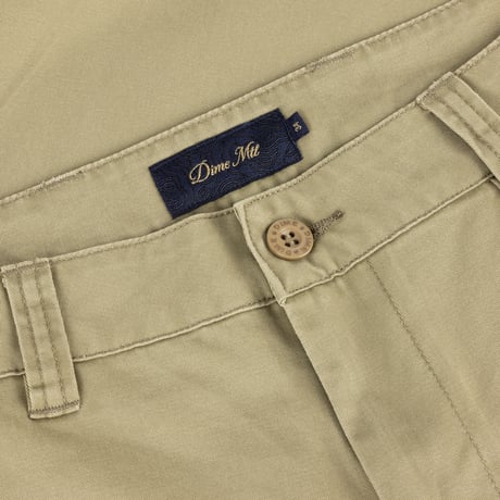 DIME BAGGY CHINO PANTS LIGHT MILITARY