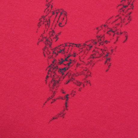 PROV X NARUTO THORN ROCK TEE RED