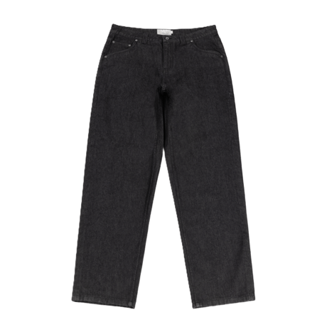 DIME RELAXED DENIM PANTS BLACK WASHED
