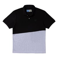 ALWAYS TWO TONE POLO BLACK/GREY