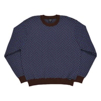 QUASI TRIG SWEATER BLUE