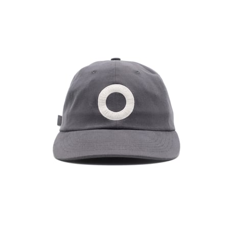 POP TRADING COMPANY O SIXPANEL HAT CHARCOAL
