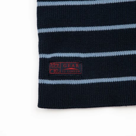 YARDSALE FRENCH KNIT HOOD NAVY / BLUE