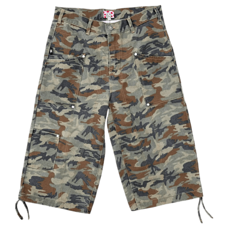STARTEAM CAMO STAR CAPRI PANTS