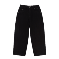 DIME BAGGY DENIM PANTS BLACK