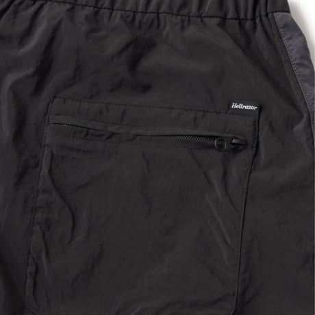 HELLRAZOR LOGO SPORT NYLON TRUCK PANTS BLACK