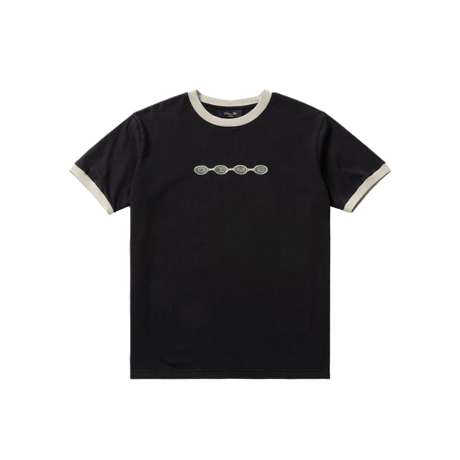DIME SPACE RINGER TEE BLACK