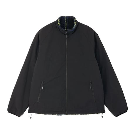 GRAMICCI REVERSIBLE SHERPA PLAID JACKET PLAID/BLACK