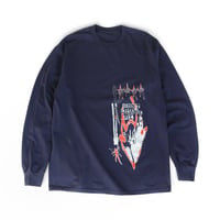 PROV DON'T LEAVE ME LONGSLEEVE TEE NAVY