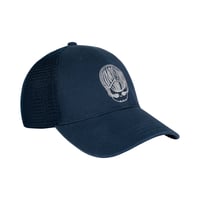 LIMOSINE PEACE HEAD HAT NAVY / SILVER EMBROIDERY