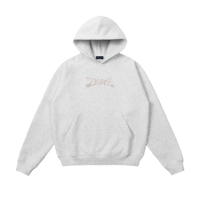 DIME FINGER PRINT HOODIE ASH