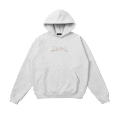 DIME FINGER PRINT HOODIE ASH