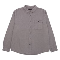 GX1000 L/S  HOUNDSTOOTH BUTTON DOWN SHIRT BLUE