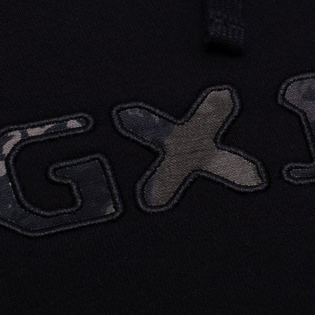 GX1000 OG LOGO CAMO HOODIE BLACK