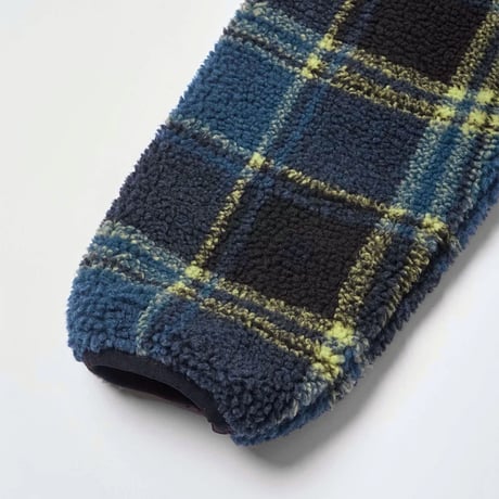 GRAMICCI REVERSIBLE SHERPA PLAID JACKET PLAID/BLACK