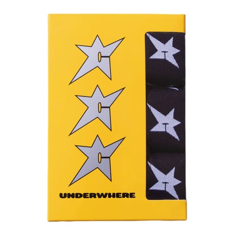 CARPET COMPANY C-STAR GLOW IN THE DARK BOXERS BLACK