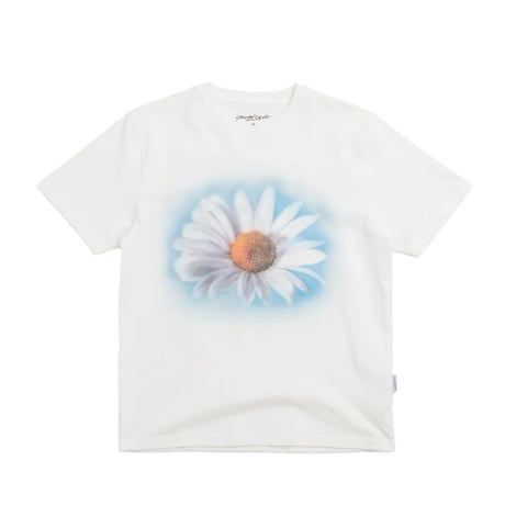 YARDSALE BLOOM TEE WHITE