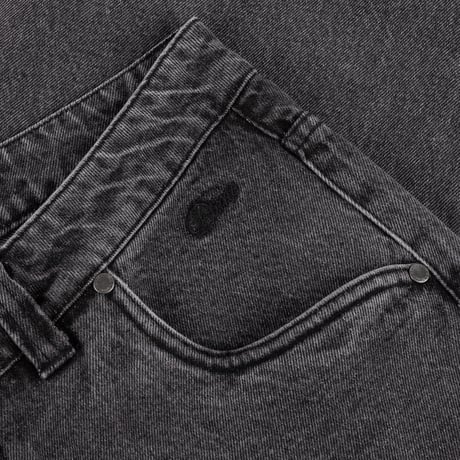 DIME RELAXED DENIM PANTS FADED BLACK