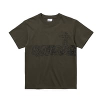 CLOSE DOOR CD CROSS TEE OLIVE