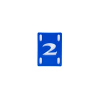2 RISER PADS RISER PADS 1/4" BLUE