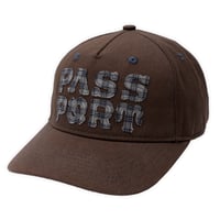 PASSPORT LETTERHEAD PACKERS CAP BARK