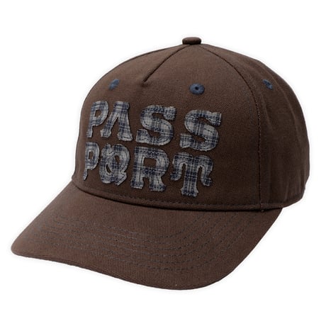 PASSPORT LETTERHEAD PACKERS CAP BARK