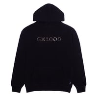 GX1000 OG LOGO CAMO HOODIE BLACK