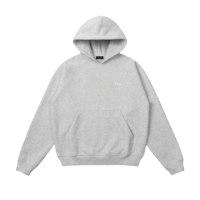 DIME CLASSIC LOGO HOODIE HEATHER GREY