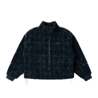 DIME POLAR FLEECE SHERPA ZIP NAVY