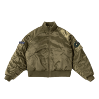 DIME UTILITY BOMBER JACKET OLIVE