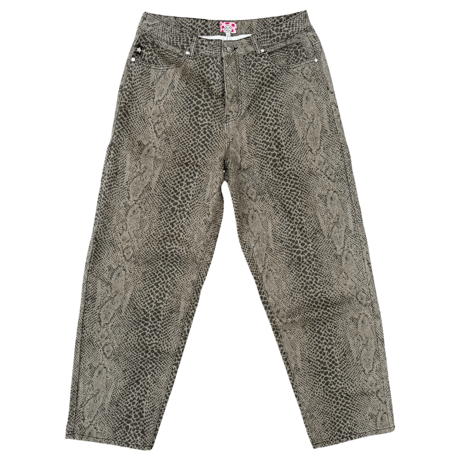 STARTEAM SNAKESKIN STAR JEANS
