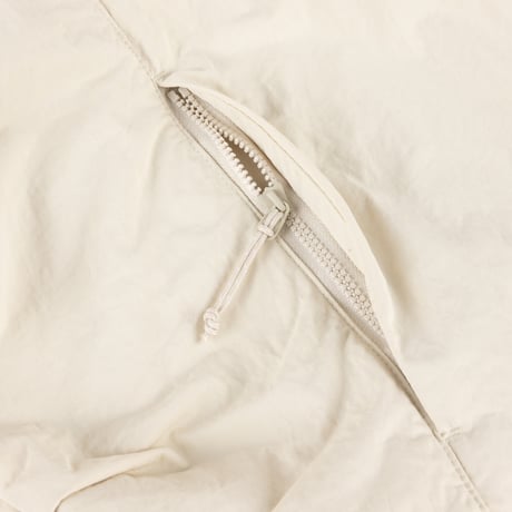DIME CRINKLED TECH WINDBREAKER OFF WHITE