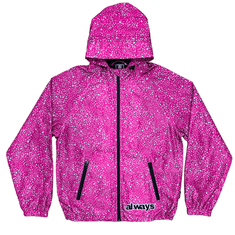 ALWAYS DOTTED BANDEMIC JACKET FUCHSIA