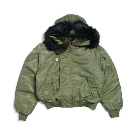 RASSVET HOODED N-2B BOMBER JACKET