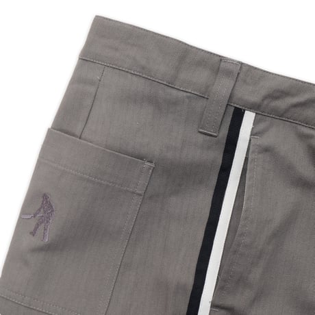 PASSPORT LEAGUES CLUB STRIPE SHORT GREY