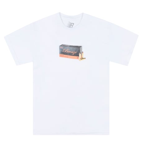 BRONZE 56K BULLET TEE WHITE