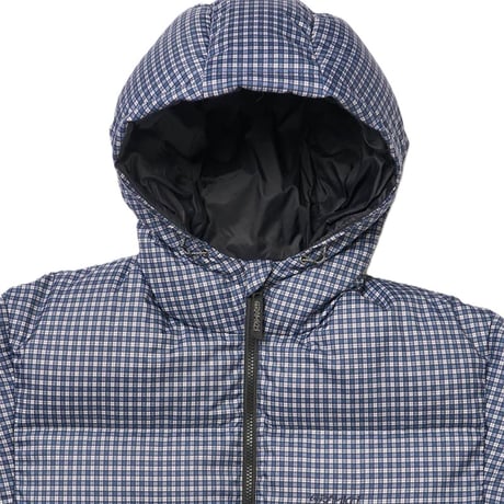 GRAMICCI COLDFRONT HOODED DOWN JACKET CHECK
