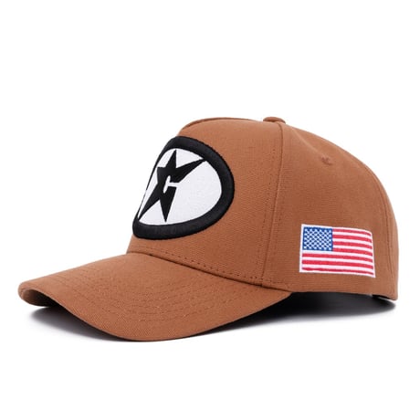 CARPET COMPANY C-STAR GLOW IN THE DARK HAT BROWN