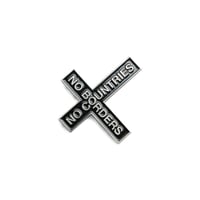 RASSVET UNISEX NO BORDERS PIN METAL BLACK