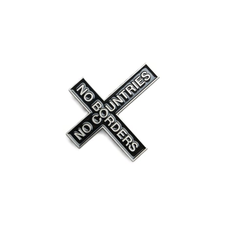RASSVET UNISEX NO BORDERS PIN METAL BLACK