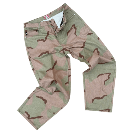 STARTEAM FROG SKIN CAMO STAR JEANS