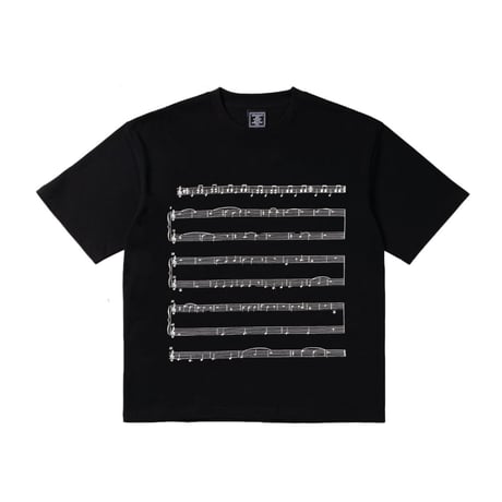 ALWAYS PARTITION TEE BLACK