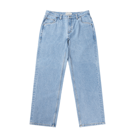 DIME RELAXED DENIM PANTS BLUE WASHED