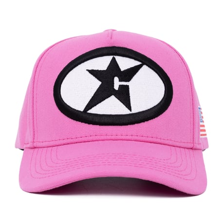 CARPET COMPANY C-STAR GLOW IN THE DARK HAT PINK