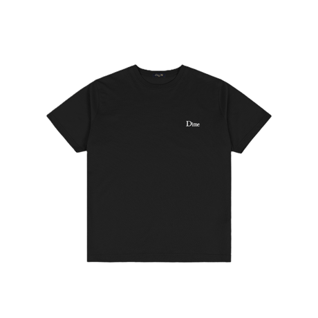 DIME CLASSIC SMALL LOGO TEE BLACK