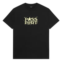 PASSPORT STARGAZER TEE BLACK