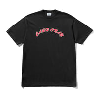 CASH ONLY GRID LOGO TEE BLACK