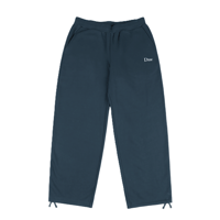 DIME CLASSIC SMALL LOGO SWEATPANTS NAVY