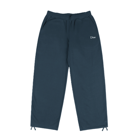 DIME CLASSIC SMALL LOGO SWEATPANTS NAVY
